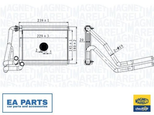 Heat exchanger interior - heat,