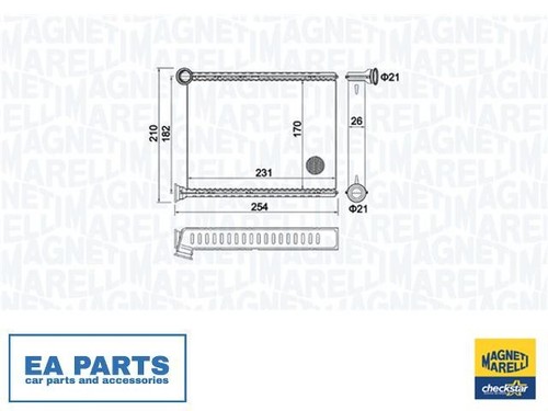Heat exchanger interior - heat, exchanger,